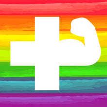 rainbow power cross