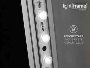 Mobiler Leuchtkasten lightframe LF500