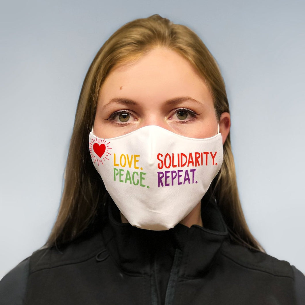 solidarity mask -  repeat